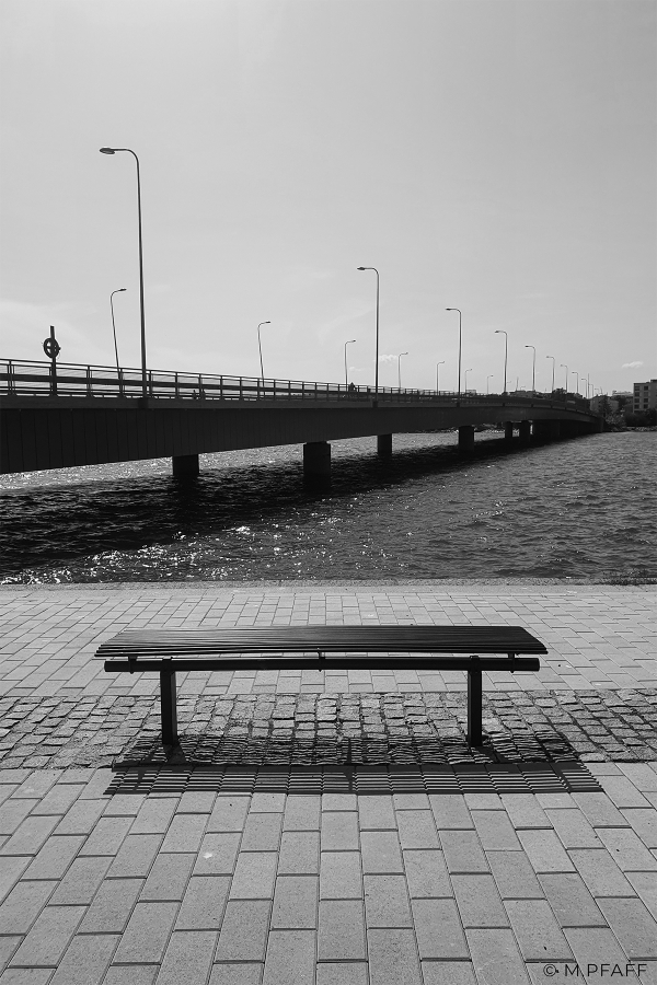 Shadow Under the Bench